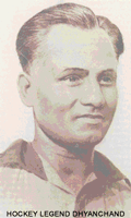 Hockey Legend Dhyanchand